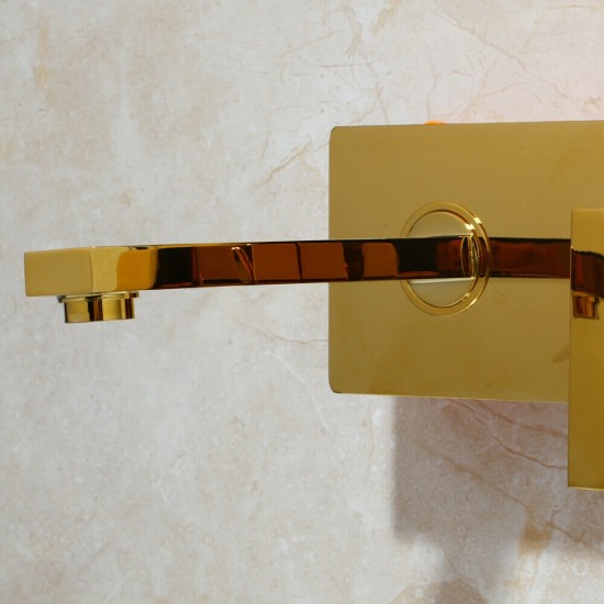 Badkamer kraan goud 0