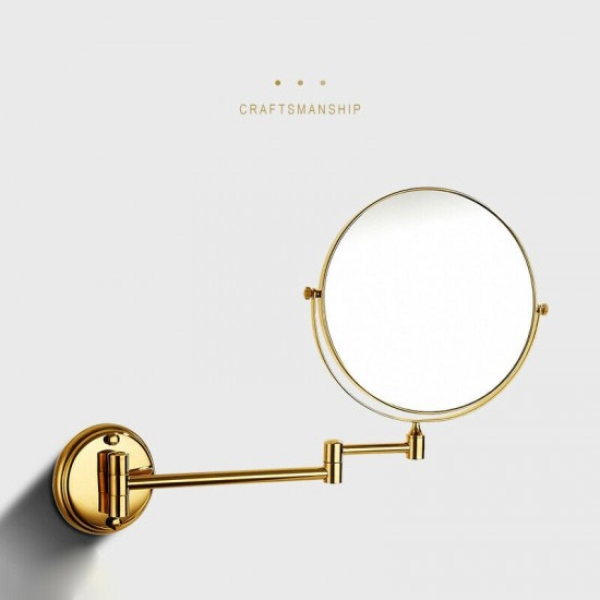 Badkamer makeup spiegel goud