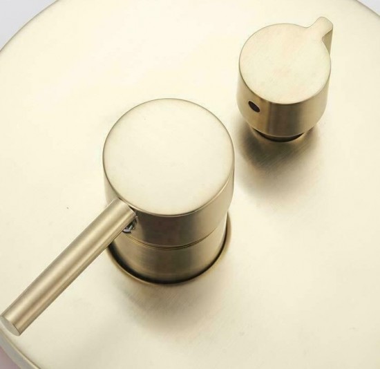 Bedieningspaneel goudkleurig geborsteld 2