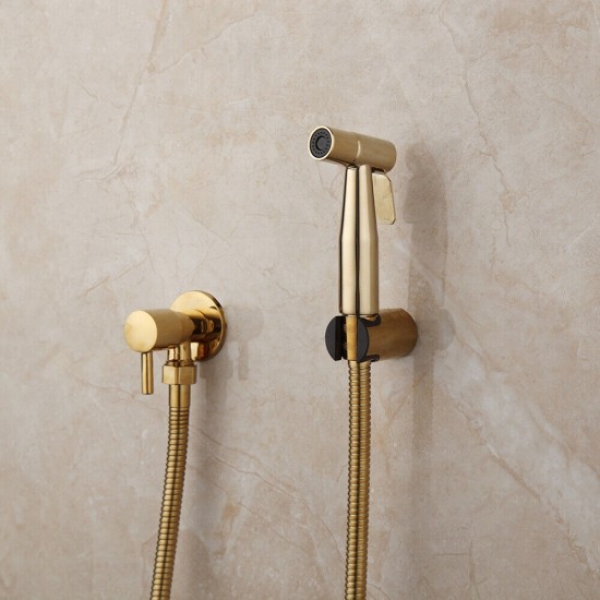 Bidet sproeier goudkleurig