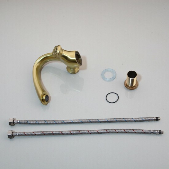 Complete set mat gouden kraan