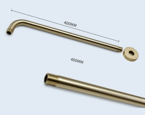 Douchestang mat goud