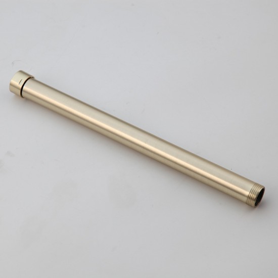Geborsteld gouden douche verlenging