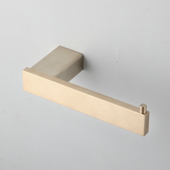 Geborsteld gouden wc papier houder