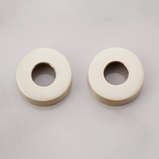 Gg49 geborsteld gouden kraan rozetten