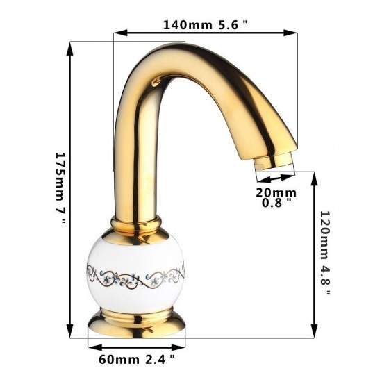 gouden uitloop met fraaie details