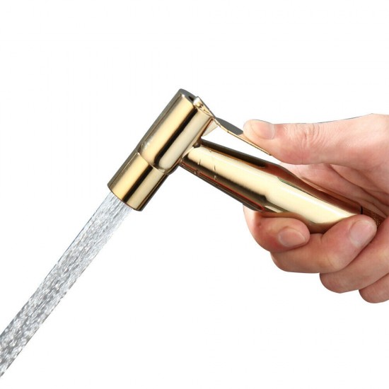 Handbidet sproeier goudkleurig