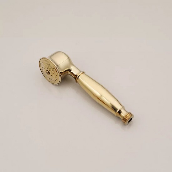 Handdouche thermostatische goudkleurige opbouw doucheset