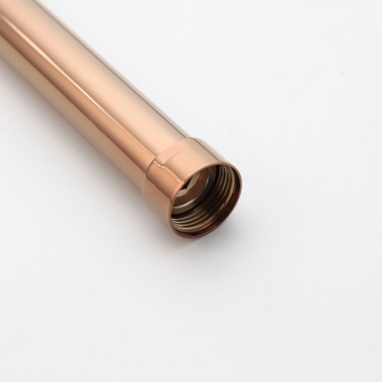 rosé goudkleurige verlengpijp R21