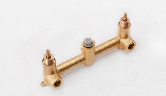 Inbouw gedeelte gouden kraan