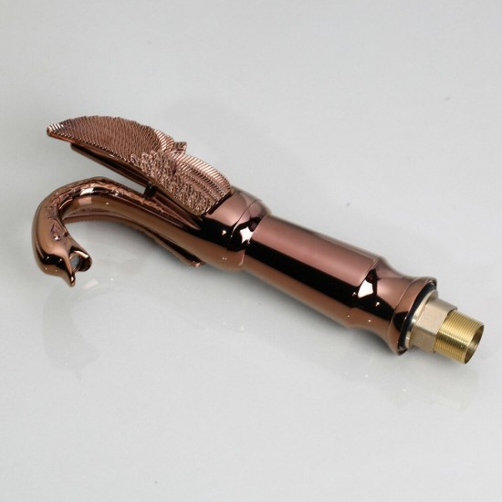 Kraan in de vorm zwaan