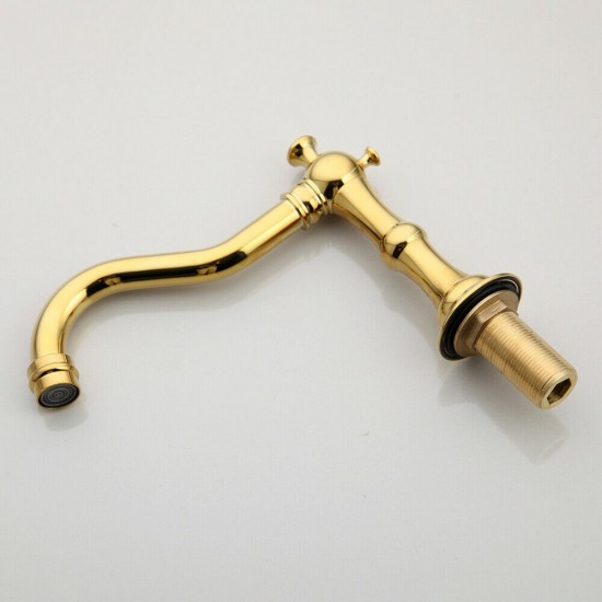 Kraan tuit goud glanzend