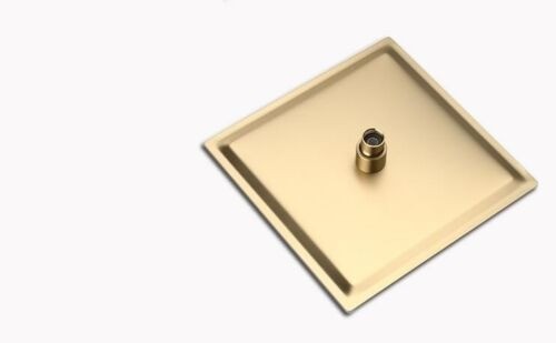 Mat goud vierkante douchekop