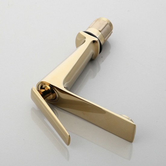 Moderne mengkraan gepolijst goud