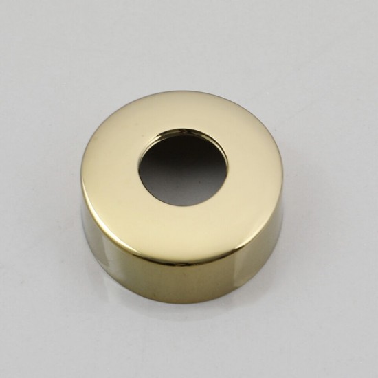 Mooie 30mm goudkleurige badrozet