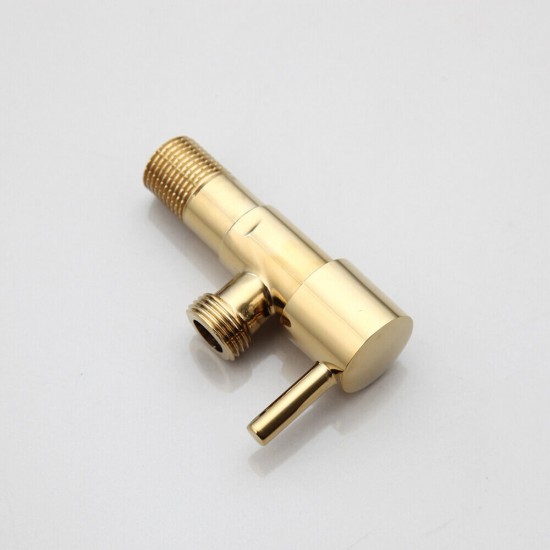 Muurkraan bidet sproeier goudkleurig