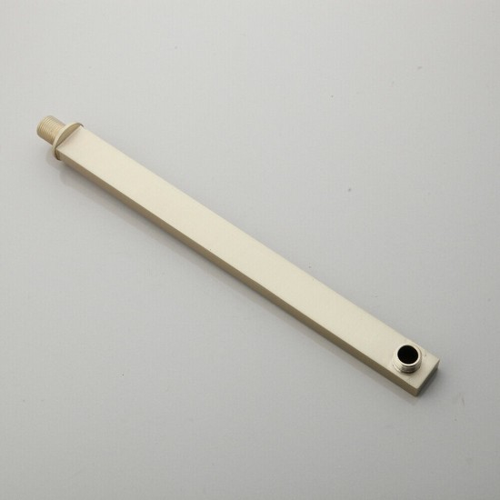 Muurstang geborsteld goud 0