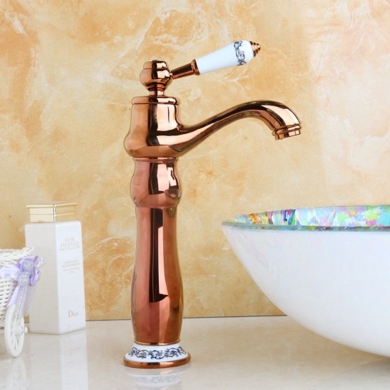 Nostalgische rose gouden kraan