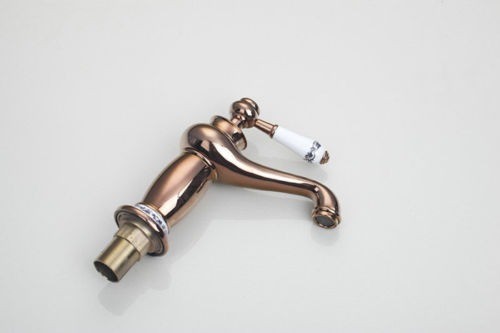 Rose goud was tafel kraan