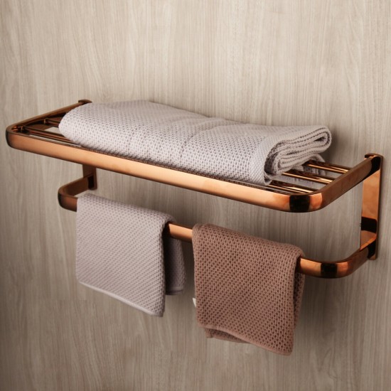 Rose gouden handdoekrek