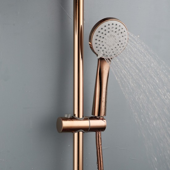 Rose gouden handdouche model