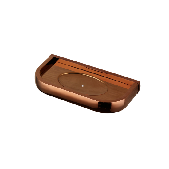 Rose goudkleurig zeepbakje r20