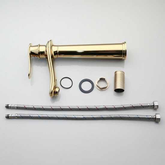 Set gouden hoge kraan