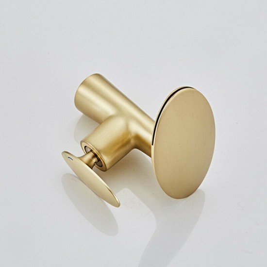 Elegante geborsteld gouden kraan