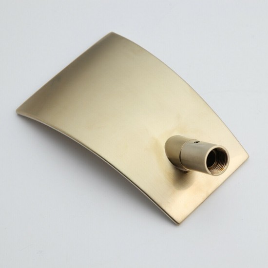 Uitloop geborsteld goud