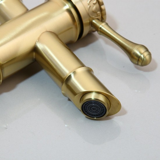 Uitloop kraan goud geborsteld