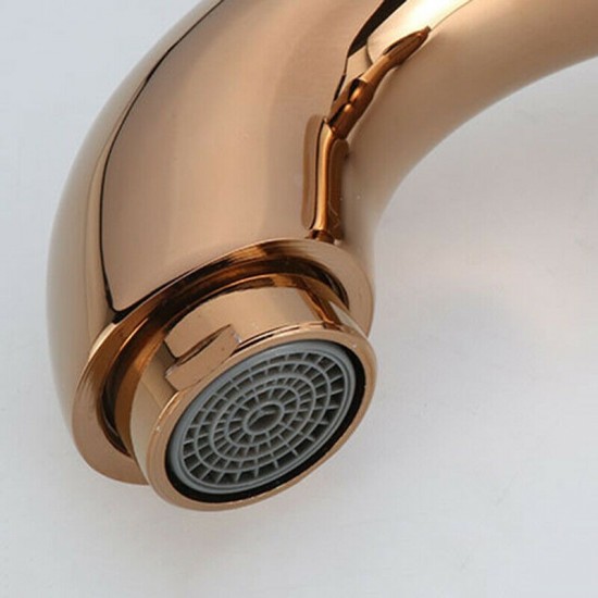 Uitloop rose goud kraan