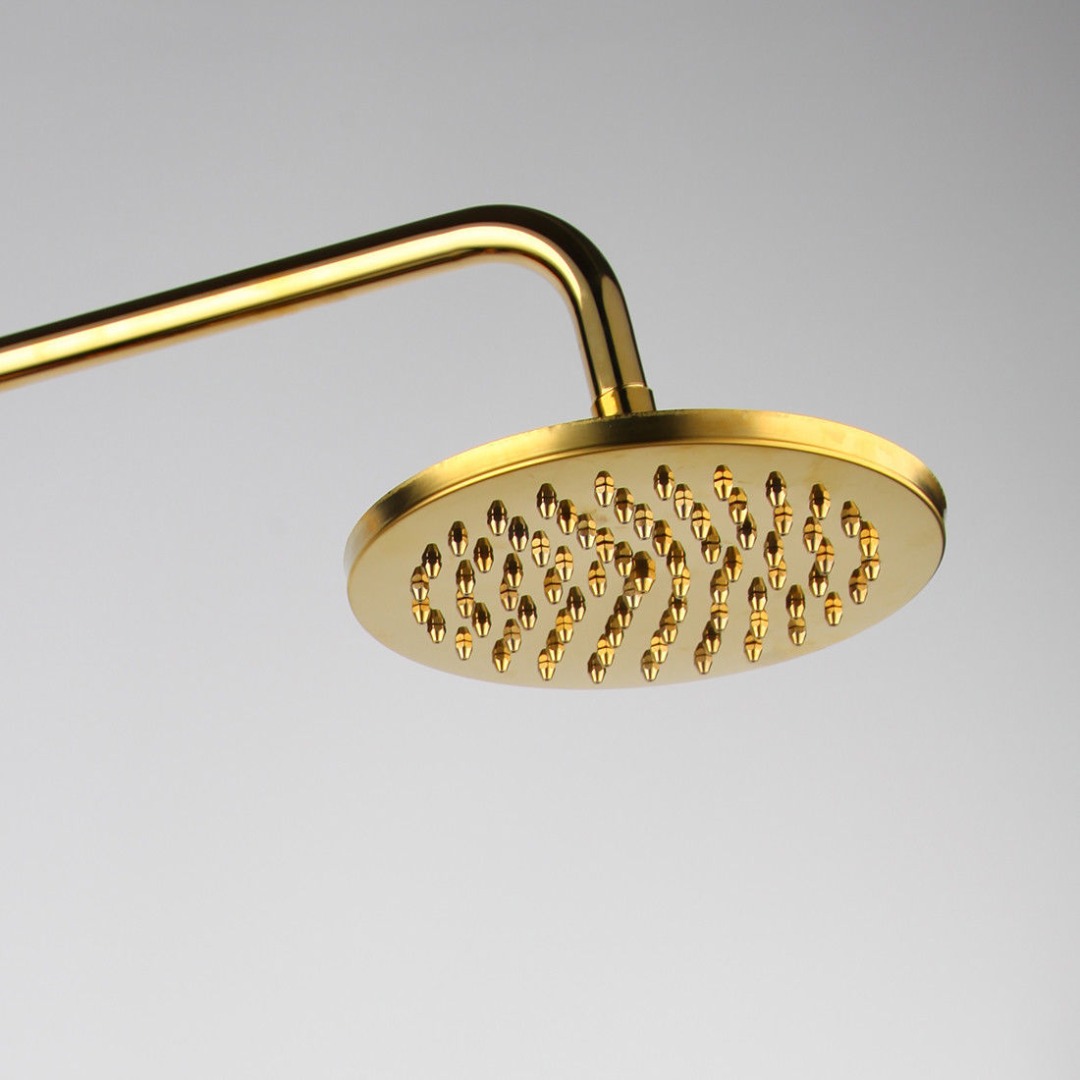 eten uitbreiden Verdorie Douchekop goudkleurig - Gepolijst goud - Goudenkranen.nl | De Gouden kranen  en douche-set specialist van Nederland